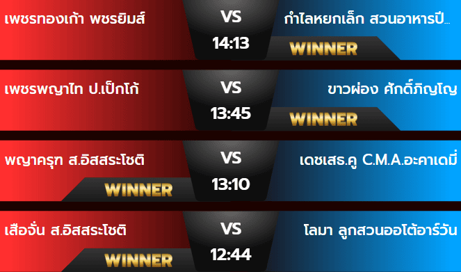 ผลมวย 14/07/67