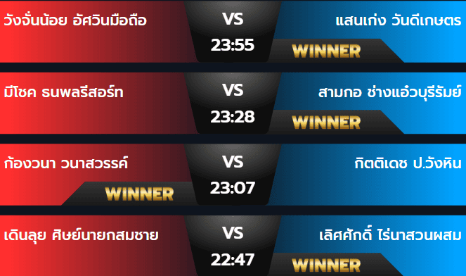 ผลมวยศุกร์ 8 พฤศจิกายน 2567